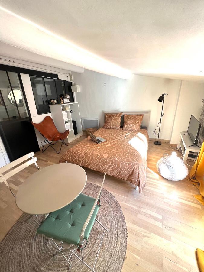 Studio En Plaint Centre De Marseille, Terrasse De 12M2 Apartment Luaran gambar